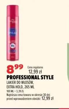 Lakier do włosów Extra Hold Professional Style
