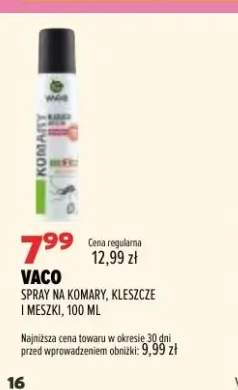 Spray na komary kleszcze i meszki Vaco