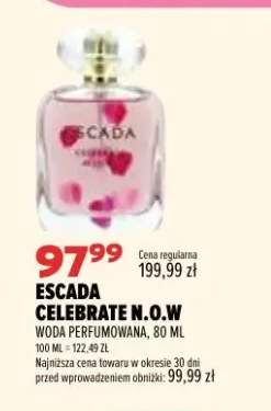 Woda perfumowana Escada Celebrate N.O.W