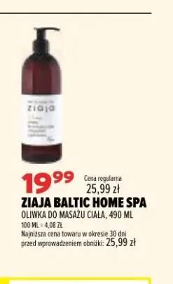 Oliwka do masażu ciała Baltic Home Spa Ziaja