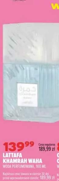 Woda perfumowana Khamrah Waha Lattafa
