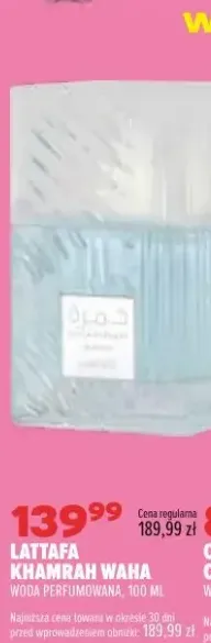 Woda perfumowana Khamrah Waha Lattafa