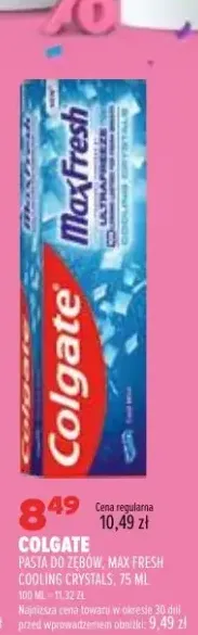 Pasta do zębów Max Fresh Cooling Crystals Colgate