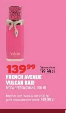 Woda perfumowana Vulcan Baie French Avenue