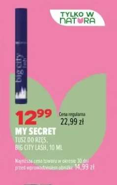 Tusz do rzęs Big City Lash My Secret