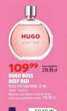Woda perfumowana Deep Red Hugo Boss