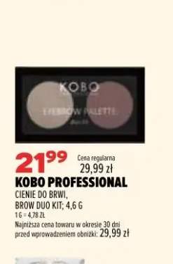 Cienie do brwi Brow Duo Kit Kobo Professional