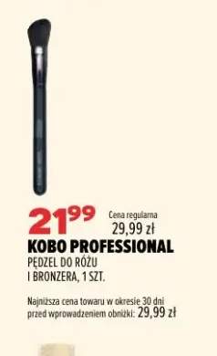 Pędzel do różu i bronzera Kobo Professional