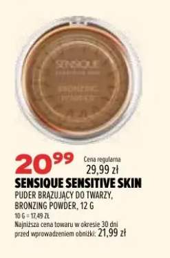 Puder brązujący do twarzy Bronzing Powder Sensique Sensitive Skin