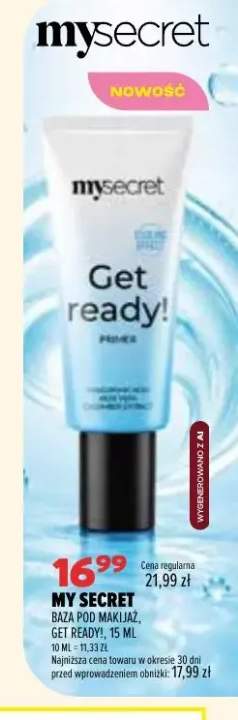 Baza pod makijaż Get Ready! My Secret
