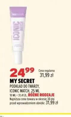 Podkład do twarzy Iconic Match My Secret