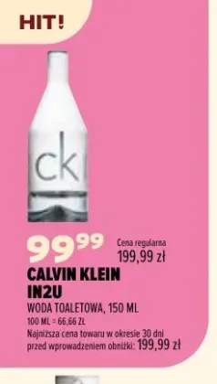Woda toaletowa Calvin Klein IN2U
