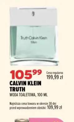 Woda toaletowa Calvin Klein Truth