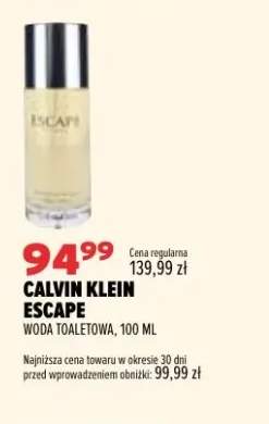 Woda toaletowa Calvin Klein Escape