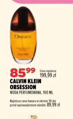 Woda perfumowana Calvin Klein Obsession