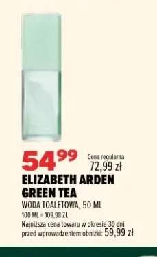 Woda toaletowa Elizabeth Arden Green Tea