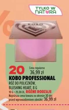 Róż do policzków Blushing Heart Kobo Professional
