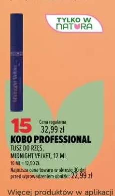 Tusz do rzęs Midnight Velvet Kobo Professional
