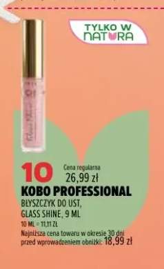 Błyszczyk do ust Glass Shine Kobo Professional
