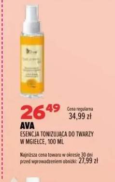 Esencja tonizująca do twarzy w mgiełce Ava