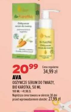 Odżywcze serum do twarzy Bio Karotka Ava