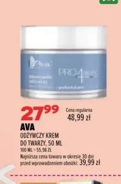Odżywczy krem do twarzy Ava