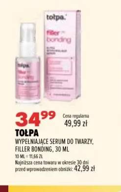 Wypełniające serum do twarzy Filler Bonding Tołpa