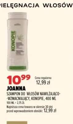 Szampon do włosów nawilżająco-wzmacniający konopie Joanna