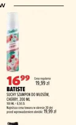 Suchy szampon do włosów Cherry Batiste