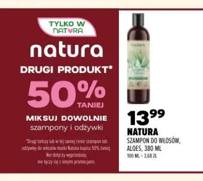 Szampon do włosów aloes Natura