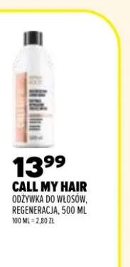 Odżywka do włosów Regeneracja Call My Hair
