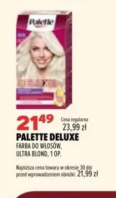 Farba do włosów Palette Deluxe ultra blond