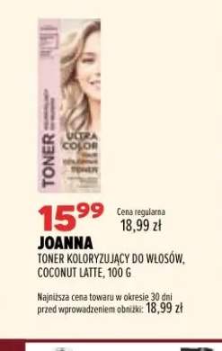Toner koloryzujący do włosów Joanna Coconut Latte