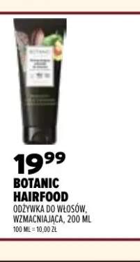 Odżywka do włosów Botanic Hairfood wzmacniająca