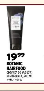 Odżywka do włosów Botanic Hairfood regenerująca