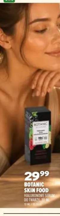 Hialuronowe serum do twarzy Botanic SkinFood
