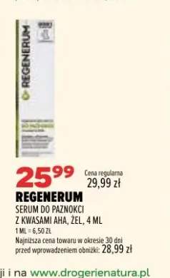Serum do paznokci z kwasami AHA żel Regenerum