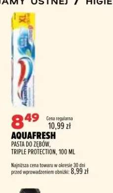 Pasta do zębów Triple Protection Aquafresh