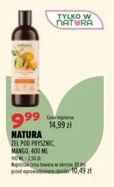 Żel pod prysznic Mango Natura