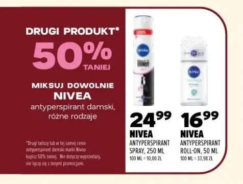 Antyperspirant spray Nivea +1 wariant