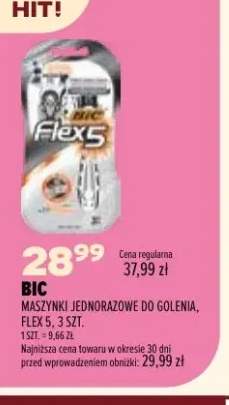 Maszynki jednorazowe do golenia Flex 5 Bic