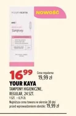 Tampony higieniczne Regular Your Kaya
