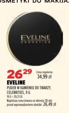 Puder w kamieniu do twarzy Celebrities Eveline