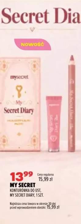 Konturówka do ust My Secret Diary