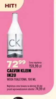 Woda toaletowa Calvin Klein IN2U