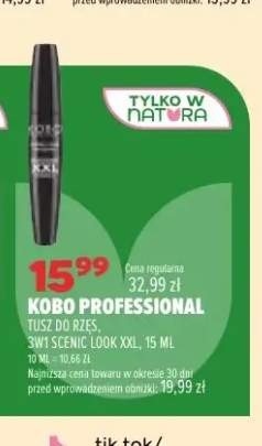 Tusz do rzęs 3w1 Scenic Look XXL Kobo Professional