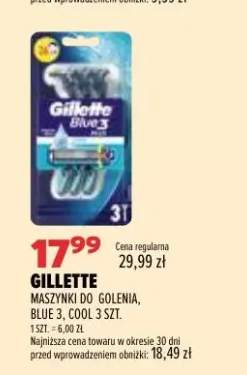 Maszynki do golenia Blue 3 Cool Gillette