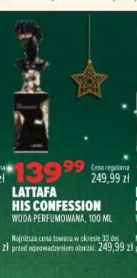 Woda perfumowana Lattafa His Confession