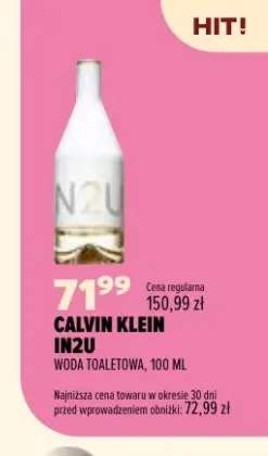 Woda toaletowa Calvin Klein IN2U