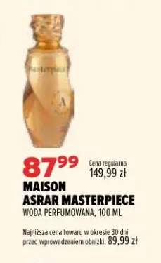 Woda perfumowana Maison Asrar Masterpiece